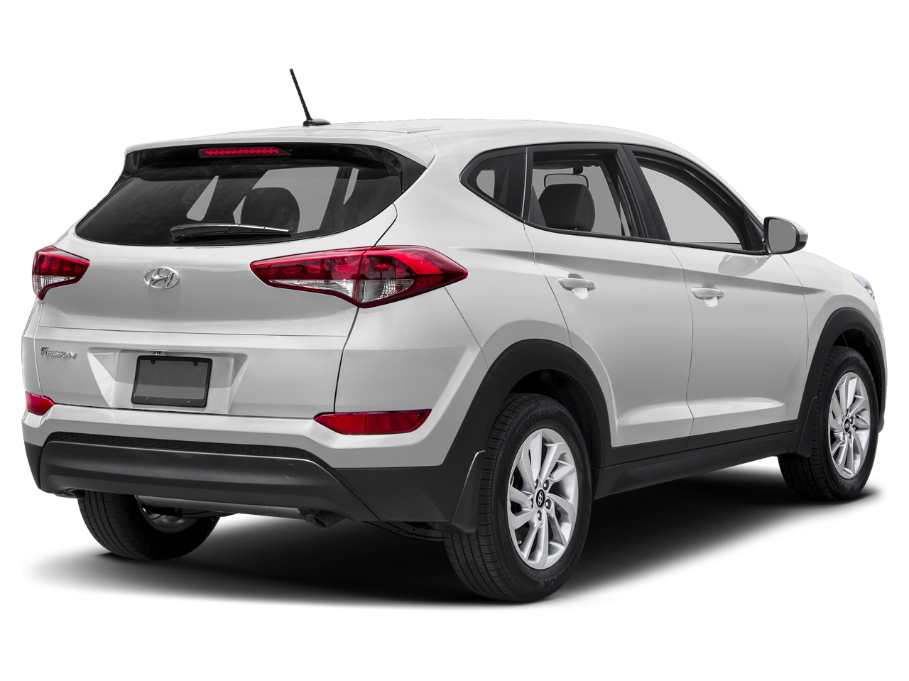 2018 Hyundai Tucson — rear three-quarter view