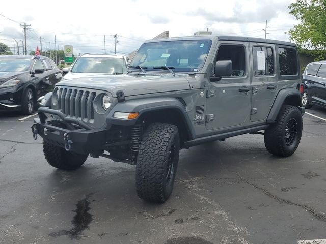 2018 Jeep Wrangler — side profile view