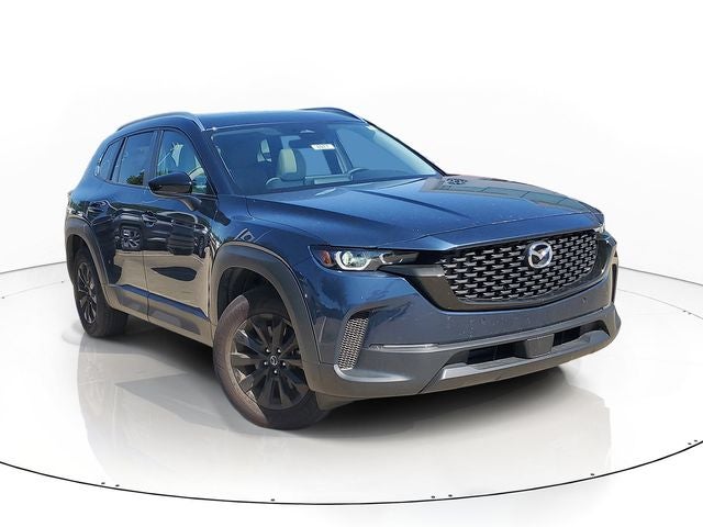 2026 Mazda Mazda CX-50 2.5 S Preferred in Ingot Blue Metallic — front three-quarter view
