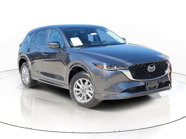 2025 Mazda Mazda CX-5 2.5 S Select Package in Machine Gray Metallic — front three-quarter view